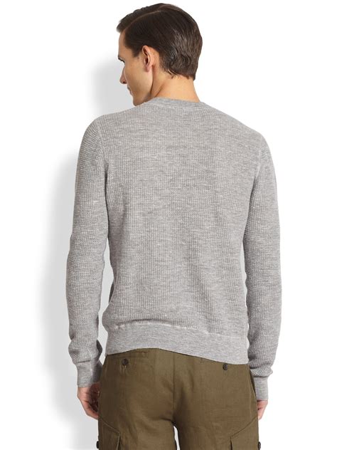 michael kors grey crewneck sweatshirt.